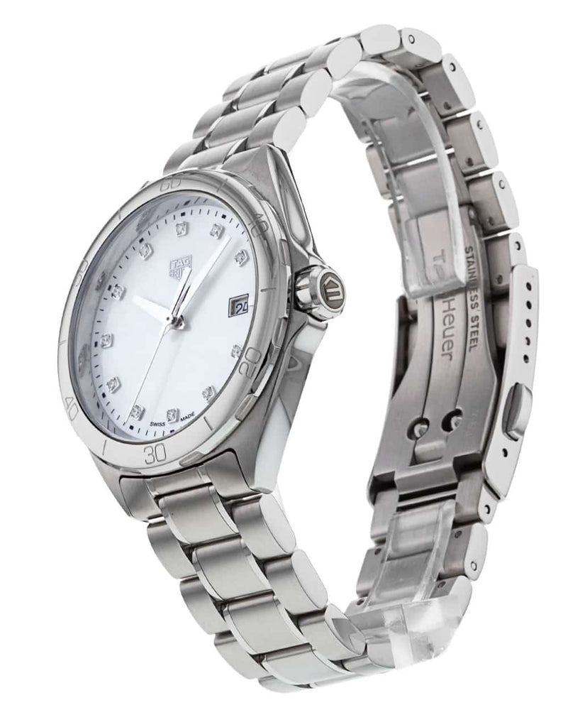 Buy Shop Tag Heuer Formula 1 Diamonds Mother of Pearl White Dial Watch for Women - WBJ1319.BA0666 USA Online