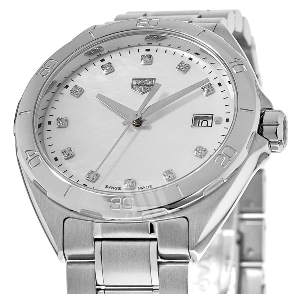 Buy Shop Tag Heuer Formula 1 Diamonds Mother of Pearl White Dial Watch for Women - WBJ1319.BA0666 USA Online