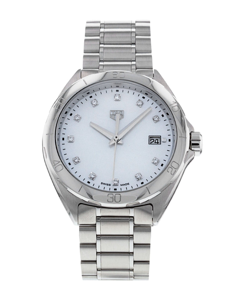 Buy Shop Tag Heuer Formula 1 Diamonds Mother of Pearl White Dial Watch for Women - WBJ1319.BA0666 USA Online
