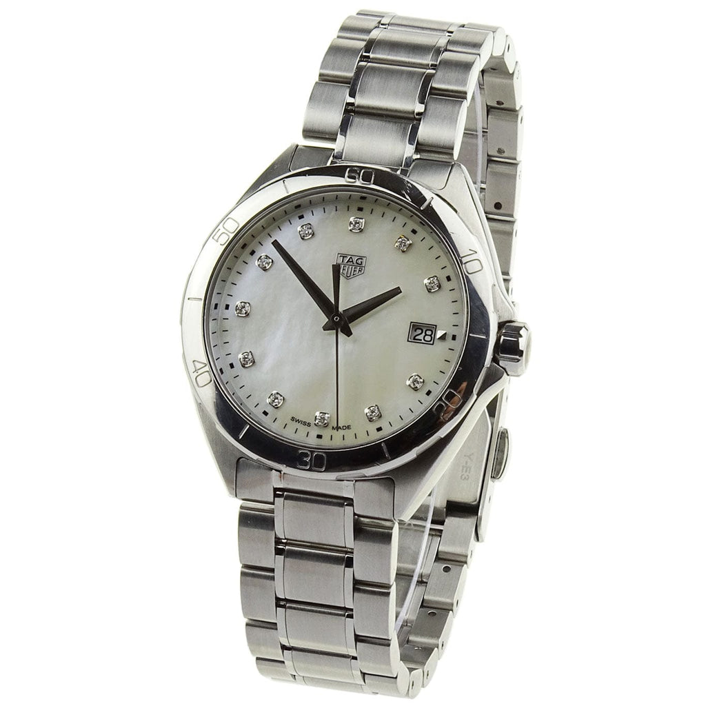 Buy Shop Tag Heuer Formula 1 Diamonds Mother of Pearl White Dial Watch for Women - WBJ1319.BA0666 USA Online