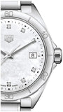 Buy Shop Tag Heuer Formula 1 Diamonds Mother of Pearl White Dial Watch for Women - WBJ1319.BA0666 USA Online