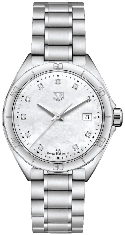 Buy Shop Tag Heuer Formula 1 Diamonds Mother of Pearl White Dial Watch for Women - WBJ1319.BA0666 USA Online