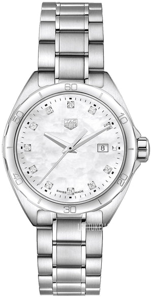 Buy Shop Tag Heuer Formula 1 Diamonds Mother of Pearl White Dial Watch for Women - WBJ1319.BA0666 USA Online