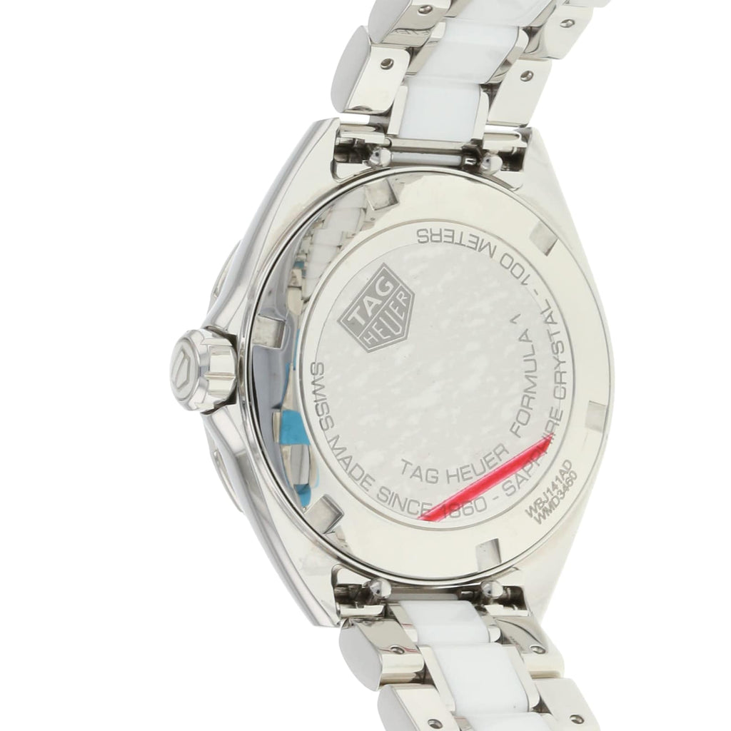 Buy Shop Tag Heuer Formula 1 Diamonds White Dial Two Tone Steel Strap Watch for Women - WBJ141AD.BA0974 USA Online
