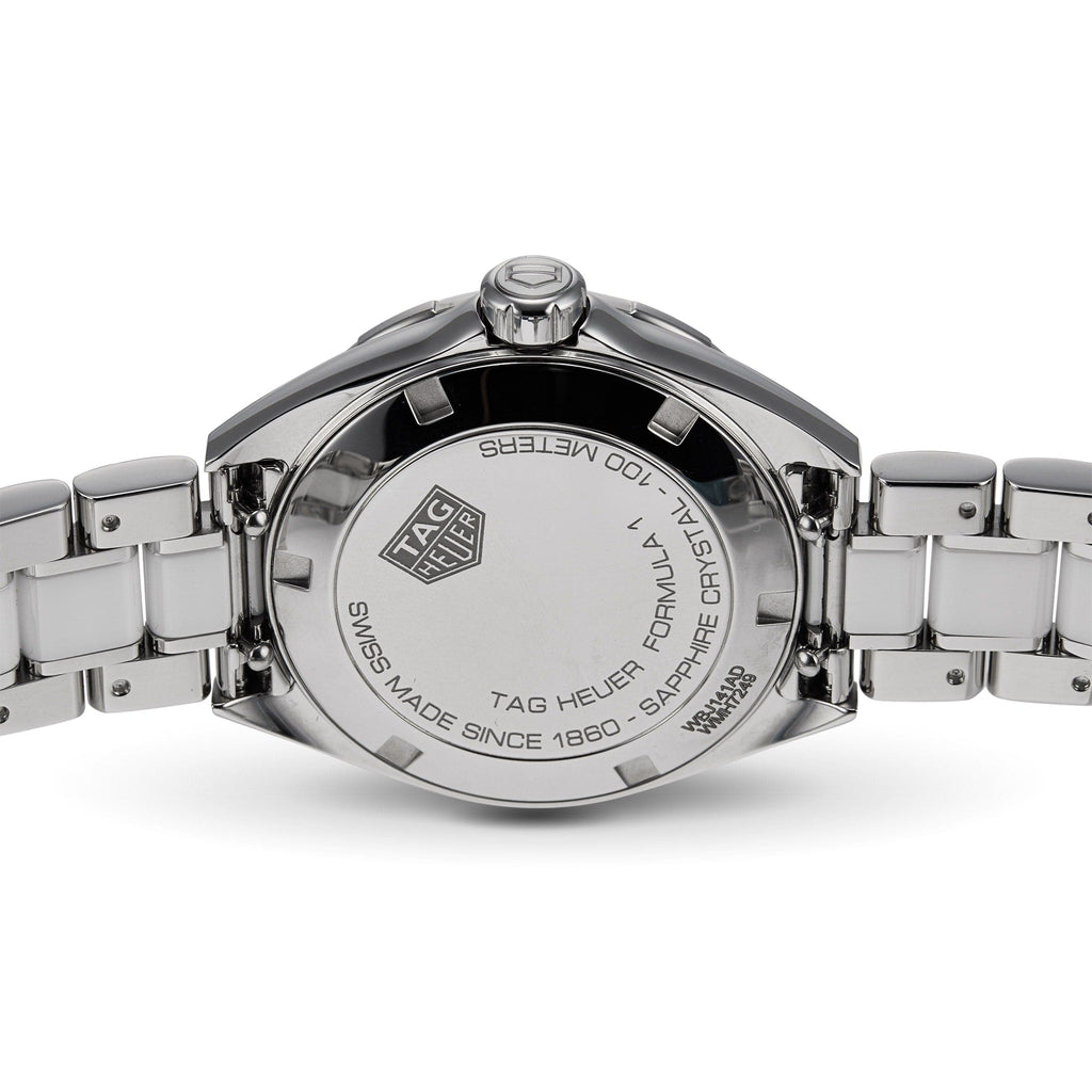 Buy Shop Tag Heuer Formula 1 Diamonds White Dial Two Tone Steel Strap Watch for Women - WBJ141AD.BA0974 USA Online