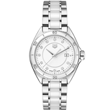 Buy Shop Tag Heuer Formula 1 Diamonds White Dial Two Tone Steel Strap Watch for Women - WBJ141AD.BA0974 USA Online