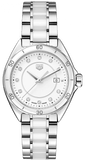 Buy Shop Tag Heuer Formula 1 Diamonds White Dial Two Tone Steel Strap Watch for Women - WBJ141AD.BA0974 USA Online