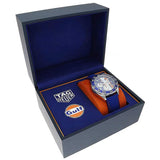 Buy Shop Tag Heuer Formula 1 Gulf Edition Blue Dial Blue Leather Strap Watch for Men - CAZ101N.FC8243 USA Online