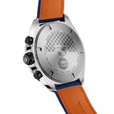 Buy Shop Tag Heuer Formula 1 Gulf Edition Blue Dial Blue Leather Strap Watch for Men - CAZ101N.FC8243 USA Online