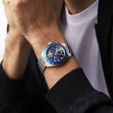 Buy Shop Tag Heuer Formula 1 Gulf Edition Chronograph Blue Dial Silver Steel Strap Watch for Men - CAZ101AT.BA0842 USA Online