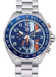 Buy Shop Tag Heuer Formula 1 Gulf Edition Chronograph Blue Dial Silver Steel Strap Watch for Men - CAZ101AT.BA0842 USA Online