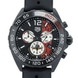 Buy Shop Tag Heuer Formula 1 Indy 500 Limited Edition Chronograph Black Dial Black Rubber Strap Watch for Men - CAZ101AD.FT8024 USA Online