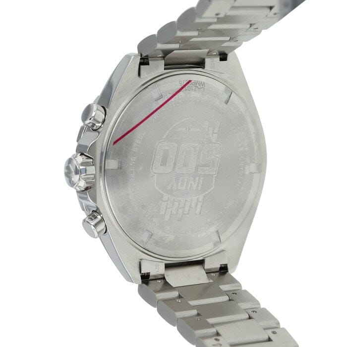 Buy Shop Tag Heuer Formula 1 Indy 500 Special Edition Black Dial Silver Steel Strap Watch for Men - CAZ101V.BA0842 USA Online