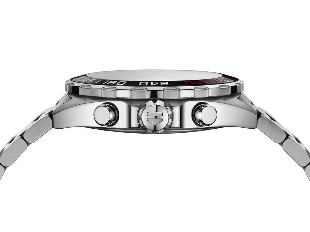 Buy Shop Tag Heuer Formula 1 Indy 500 Special Edition Black Dial Silver Steel Strap Watch for Men - CAZ101V.BA0842 USA Online