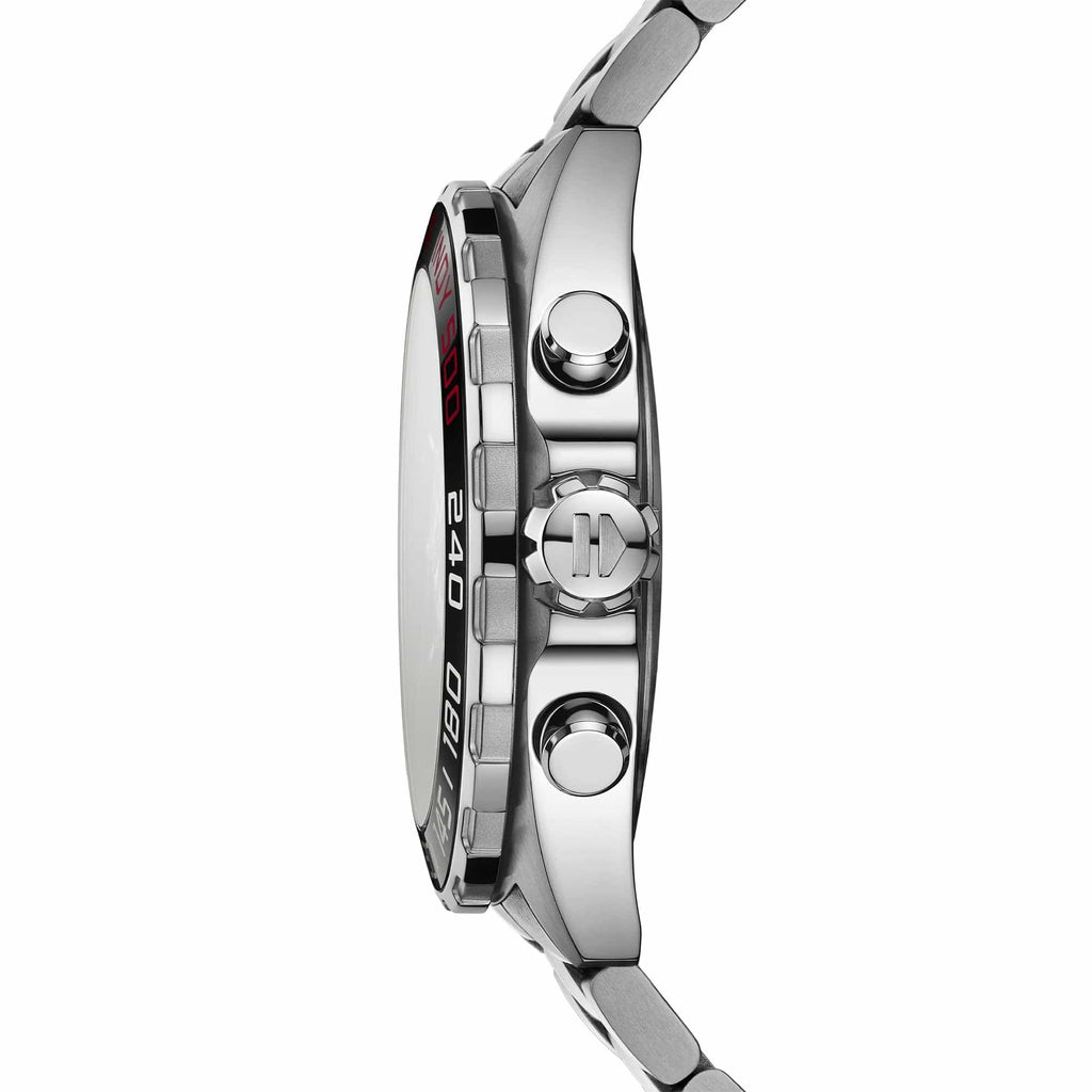 Buy Shop Tag Heuer Formula 1 Indy 500 Special Edition Black Dial Silver Steel Strap Watch for Men - CAZ101V.BA0842 USA Online