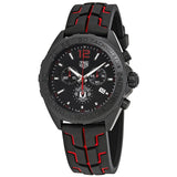 Buy Shop Tag Heuer Formula 1 Manchester United Limited Edition Black Dial Black & Red Rubber Strap Watch for Men - CAZ101J.FT8027 USA Online