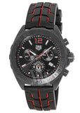 Buy Shop Tag Heuer Formula 1 Manchester United Limited Edition Black Dial Black & Red Rubber Strap Watch for Men - CAZ101J.FT8027 USA Online