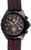 Buy Shop Tag Heuer Formula 1 Manchester United Limited Edition Black Dial Black & Red Rubber Strap Watch for Men - CAZ101J.FT8027 USA Online