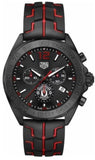 Buy Shop Tag Heuer Formula 1 Manchester United Limited Edition Black Dial Black & Red Rubber Strap Watch for Men - CAZ101J.FT8027 USA Online