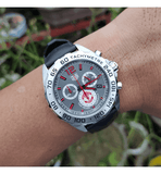 Buy Shop Tag Heuer Formula 1 Manchester United Special Edition Grey Dial Black Silicone Strap Watch for Men - CAZ101M.FT8024 USA Online