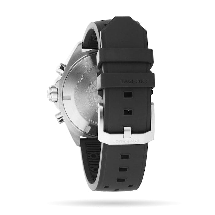 Buy Shop Tag Heuer Formula 1 Manchester United Special Edition Grey Dial Black Silicone Strap Watch for Men - CAZ101M.FT8024 USA Online