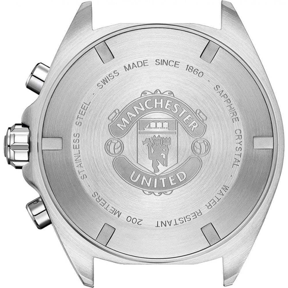 Buy Shop Tag Heuer Formula 1 Manchester United Special Edition Grey Dial Black Silicone Strap Watch for Men - CAZ101M.FT8024 USA Online