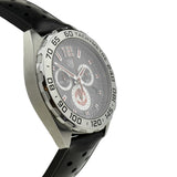 Buy Shop Tag Heuer Formula 1 Manchester United Special Edition Grey Dial Black Silicone Strap Watch for Men - CAZ101M.FT8024 USA Online