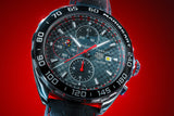 Buy Shop Tag Heuer Formula 1 Mario Kart Chronograph Black Dial Black Leather Strap Watch for Men - CAZ201E.FC6517 USA Online