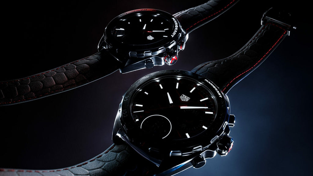 Buy Shop Tag Heuer Formula 1 Mario Kart Chronograph Black Dial Black Leather Strap Watch for Men - CAZ201E.FC6517 USA Online