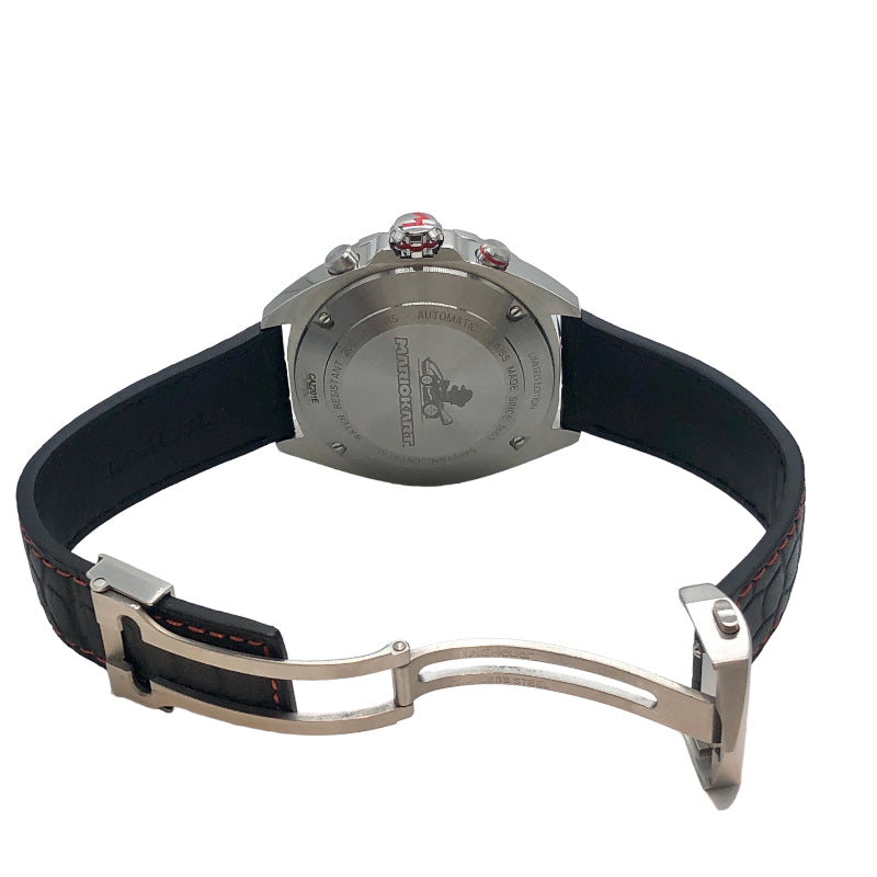Buy Shop Tag Heuer Formula 1 Mario Kart Chronograph Black Dial Black Leather Strap Watch for Men - CAZ201E.FC6517 USA Online