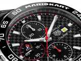 Buy Shop Tag Heuer Formula 1 Mario Kart Chronograph Black Dial Black Leather Strap Watch for Men - CAZ201E.FC6517 USA Online