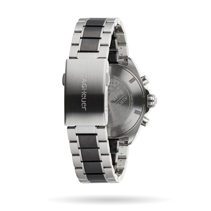 Buy Shop Tag Heuer Formula 1 Max Verstappen Limited Edition Grey Dial Two Tone Steel Strap Watch for Gents - CAZ101U.BA0843 USA Online