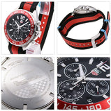 Buy Shop Tag Heuer Formula 1 McLaren Limited Edition Chronograph Black Dial Two Tone NATO Strap Watch for Men - CAZ1112.FC8188 USA Online