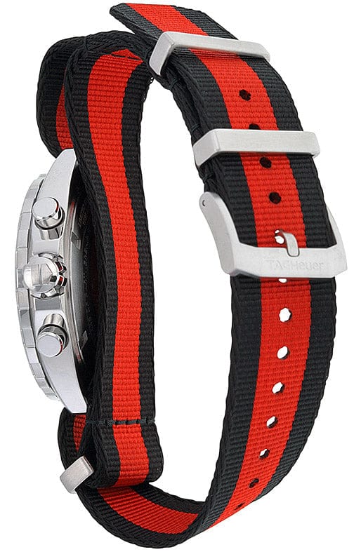 Buy Shop Tag Heuer Formula 1 McLaren Limited Edition Chronograph Black Dial Two Tone NATO Strap Watch for Men - CAZ1112.FC8188 USA Online