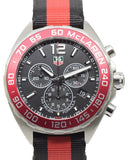 Buy Shop Tag Heuer Formula 1 McLaren Limited Edition Chronograph Black Dial Two Tone NATO Strap Watch for Men - CAZ1112.FC8188 USA Online