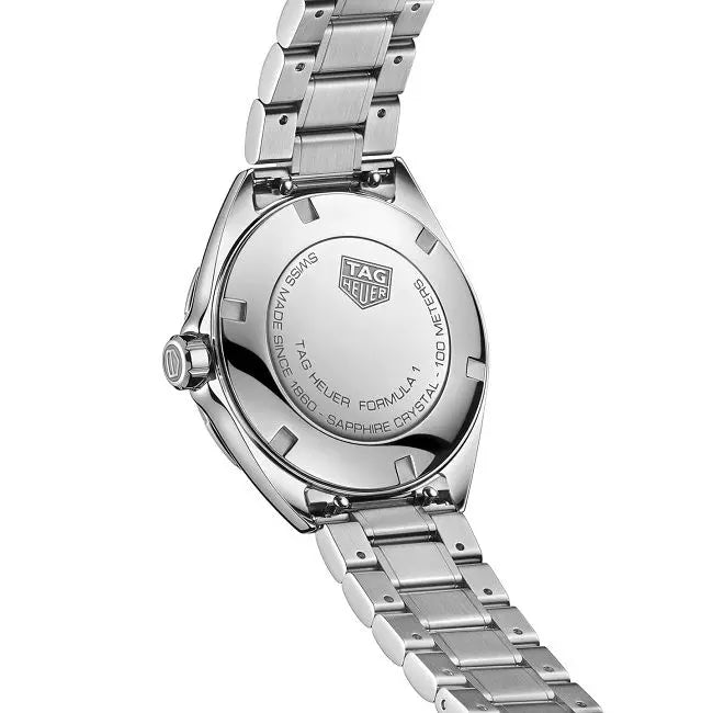 Buy Shop Tag Heuer Formula 1 Mother of Pearl White Dial Silver Steel Strap Watch for Women - WBJ1318.BA0666 USA Online