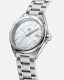 Buy Shop Tag Heuer Formula 1 Mother of Pearl White Dial Silver Steel Strap Watch for Women - WBJ1318.BA0666 USA Online