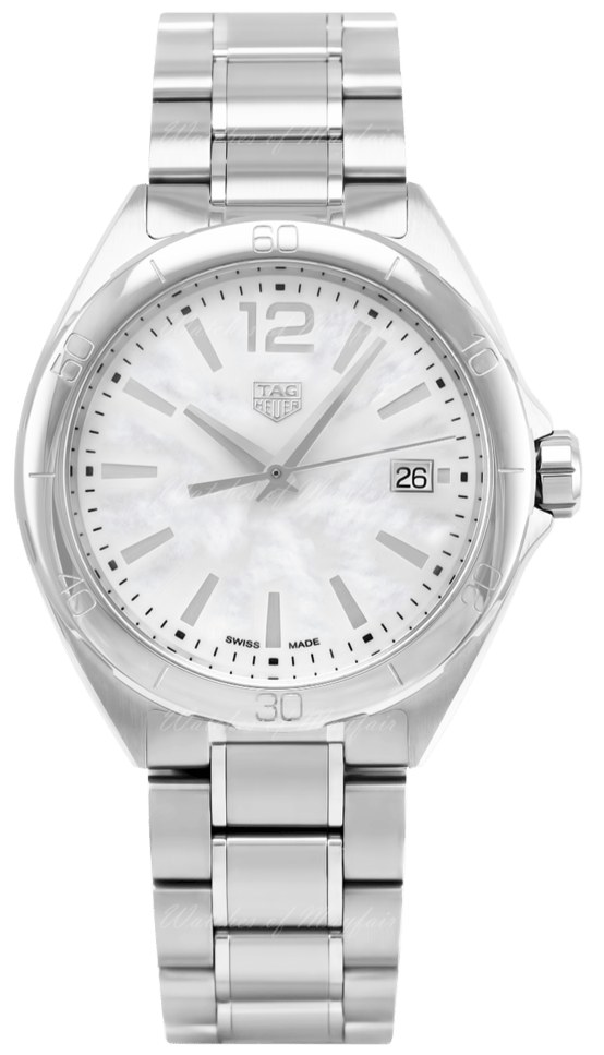 Buy Shop Tag Heuer Formula 1 Mother of Pearl White Dial Silver Steel Strap Watch for Women - WBJ1318.BA0666 USA Online