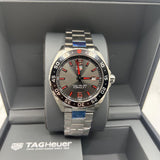 Buy Shop Tag Heuer Formula 1 Quartz Anthracite Dial Silver Steel Strap Watch for Men - WAZ1018.BA0842 USA Online
