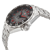 Buy Shop Tag Heuer Formula 1 Quartz Anthracite Dial Silver Steel Strap Watch for Men - WAZ1018.BA0842 USA Online