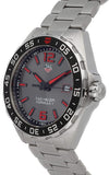 Buy Shop Tag Heuer Formula 1 Quartz Anthracite Dial Silver Steel Strap Watch for Men - WAZ1018.BA0842 USA Online