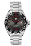 Buy Shop Tag Heuer Formula 1 Quartz Anthracite Dial Silver Steel Strap Watch for Men - WAZ1018.BA0842 USA Online