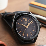 Buy Shop Tag Heuer Formula 1 Quartz Black Dial Black Leather Strap Watch for Women - WBJ1314.FC8230 USA Online