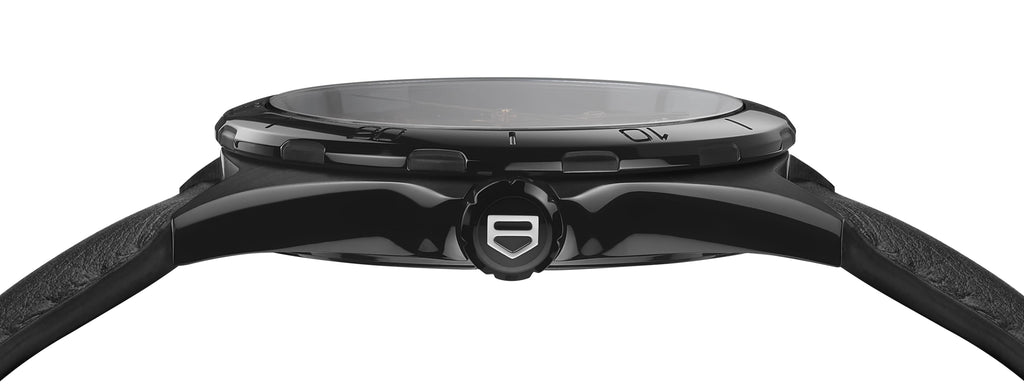 Buy Shop Tag Heuer Formula 1 Quartz Black Dial Black Leather Strap Watch for Women - WBJ1314.FC8230 USA Online