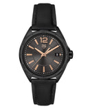 Buy Shop Tag Heuer Formula 1 Quartz Black Dial Black Leather Strap Watch for Women - WBJ1314.FC8230 USA Online