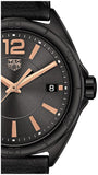 Buy Shop Tag Heuer Formula 1 Quartz Black Dial Black Leather Strap Watch for Women - WBJ1314.FC8230 USA Online