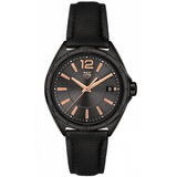 Buy Shop Tag Heuer Formula 1 Quartz Black Dial Black Leather Strap Watch for Women - WBJ1314.FC8230 USA Online