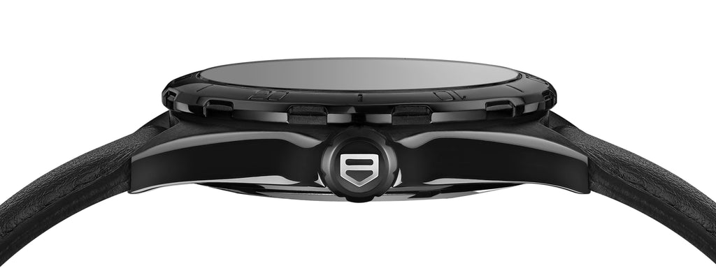 Buy Shop Tag Heuer Formula 1 Quartz Black Dial Black Leather Strap Watch for Women - WBJ1414.FC8234 USA Online