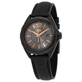 Buy Shop Tag Heuer Formula 1 Quartz Black Dial Black Leather Strap Watch for Women - WBJ1414.FC8234 USA Online