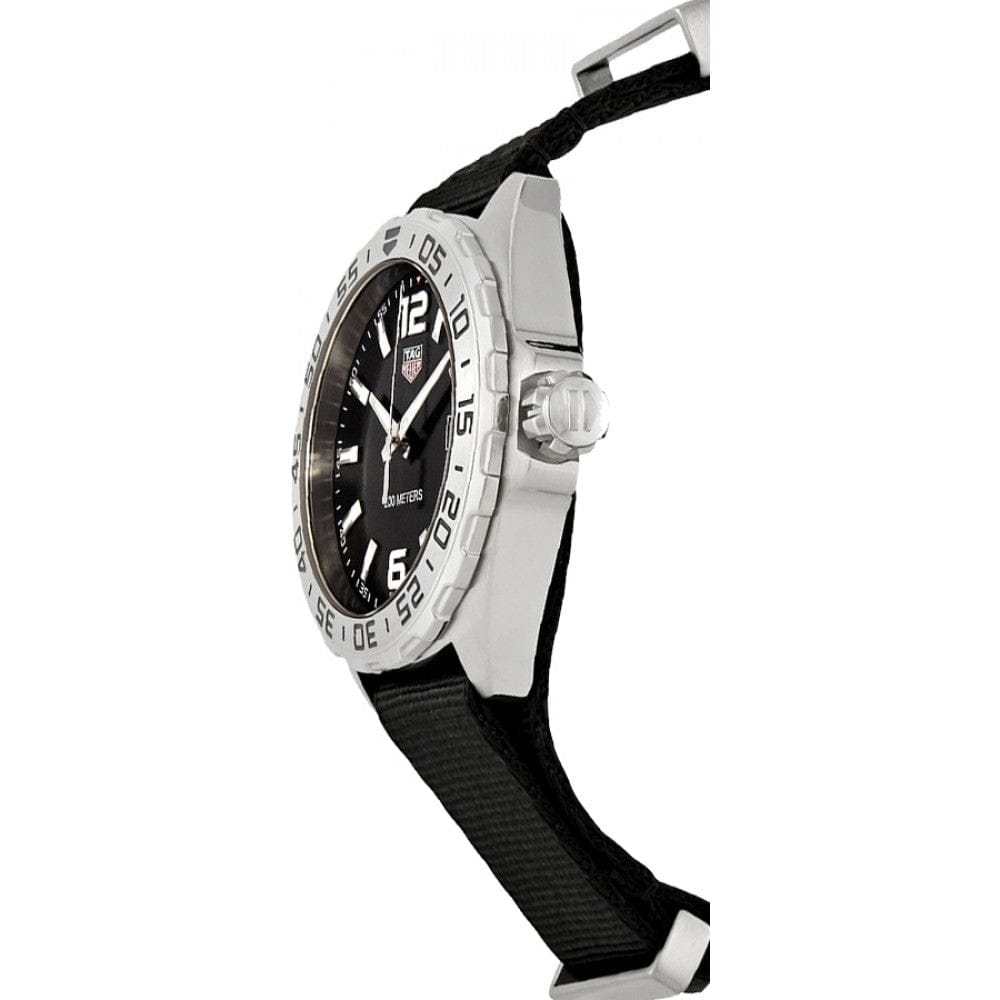 Buy Shop Tag Heuer Formula 1 Quartz Black Dial Black NATO Strap Watch for Men - WAZ1015.FC8198 USA Online